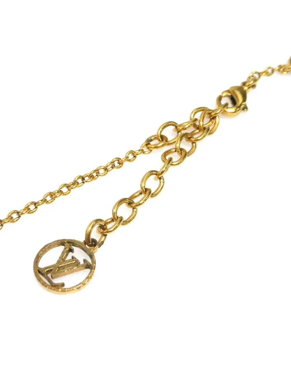 Auth Louis Vuitton Essential V Necklace #303057L23B